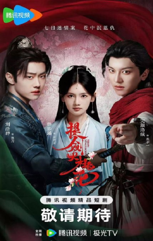 《提剑映桃花》海报